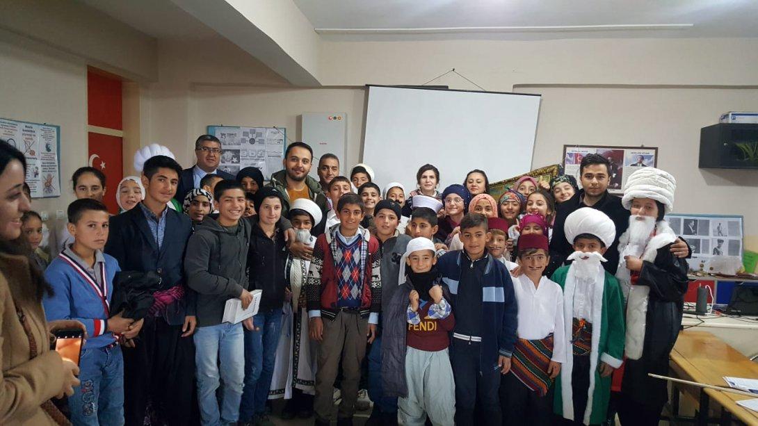 Ortaokul Öğrencileri Arası Nasreddin Hoca Fıkra Canlandırma Yarışması Yapıldı.