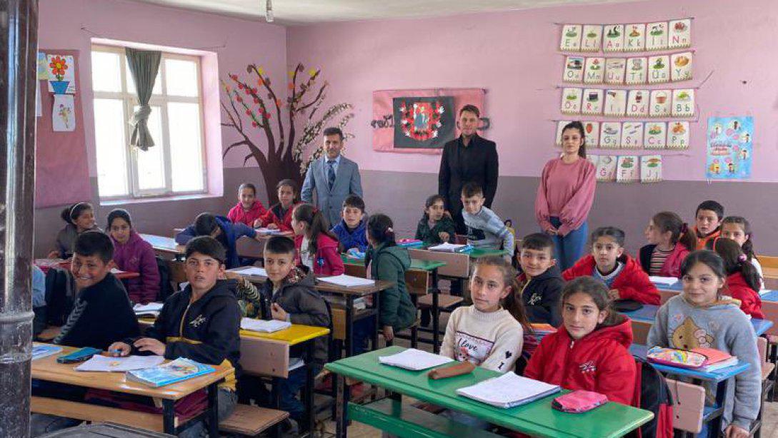 İlçe Milli Eğitim Müdürümüz Sayın Yüksel LALOĞLU Yolgözler İlkokulunu Ziyaret Etti