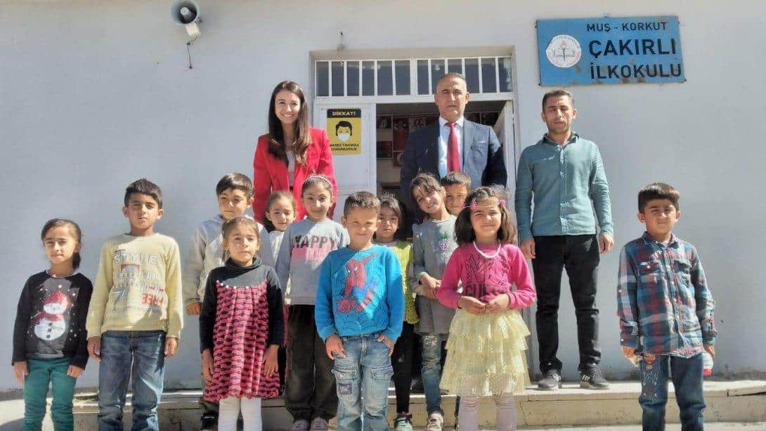 İlçe Milli Eğitim Müdürü Recep DOĞAN Köy Okullarını Ziyaret Etti.
