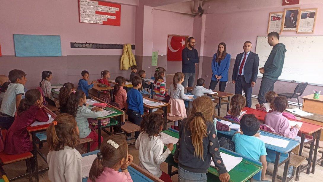 İlçe Milli Eğitim Müdürümüz Sayın Recep DOĞAN Yolgözler İlkokulu'nu Ziyaret Etti