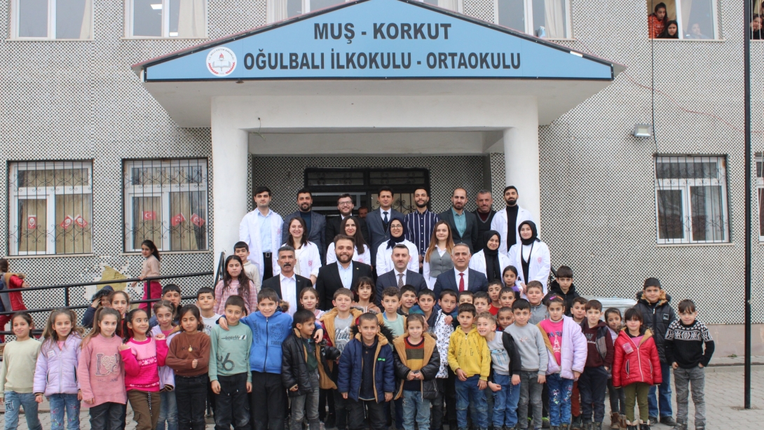 Kaymakam Sayın Orhan AYAZ, Oğulbalı İlkokulu ve Ortaokulu'nu Ziyaret Etti