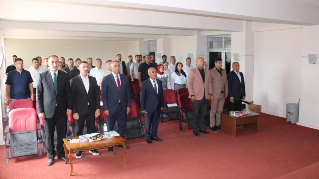 İl Milli Eğitim Müdürümüz Sayın Enver KIVANÇ Başkanlığında 