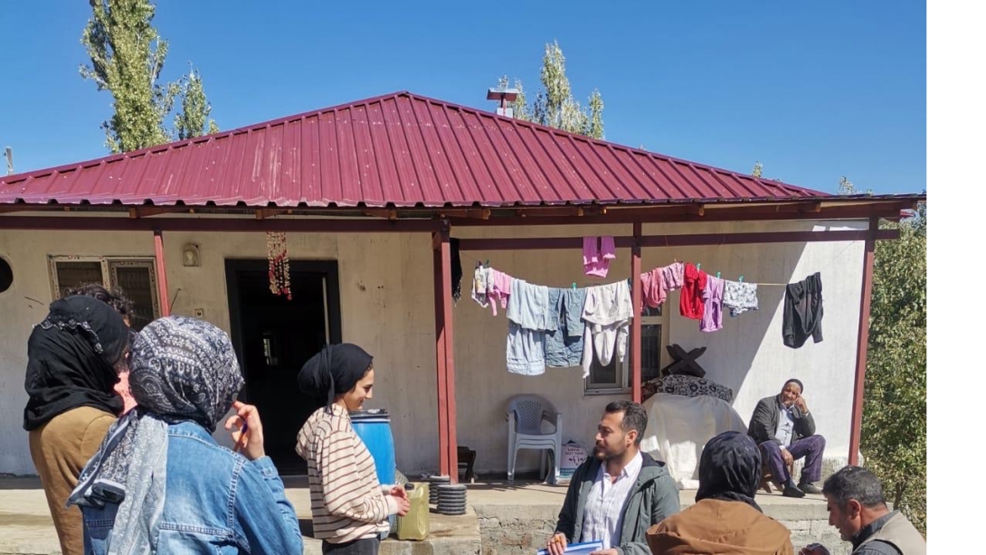 Korkut Şehit Mehmet Akpolat Kız Anadolu İmam Hatip Lisesi Müdürlüğü Tarafından Köylere Ziyaret Düzenlendi